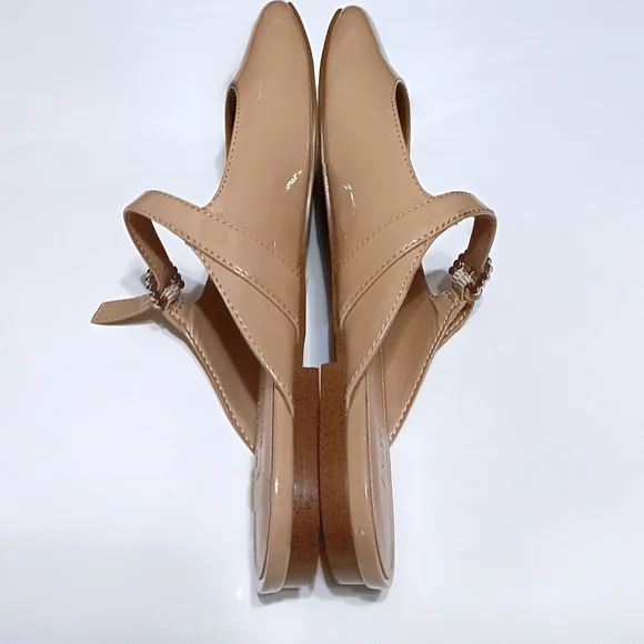 J CREW Women's Mary Jane Nude  Mules  - 7 - Picture 5 of 6